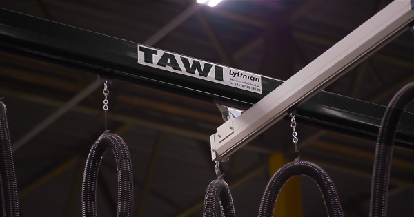 Crane system metal industry Rockwool Belgium (6)