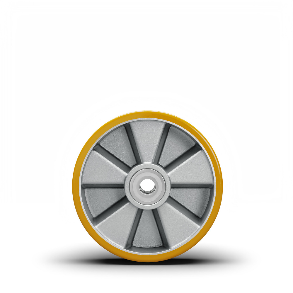 Alurad mit polyurethan Lauffl&auml;che, Kugellager