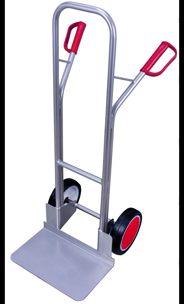 Diable en aluminium avec grande pelle
