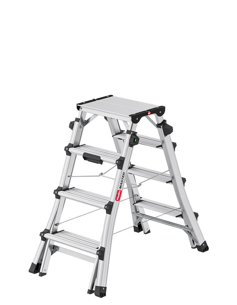 Doppelstufenleiter HAILO 2x4 - 2x6