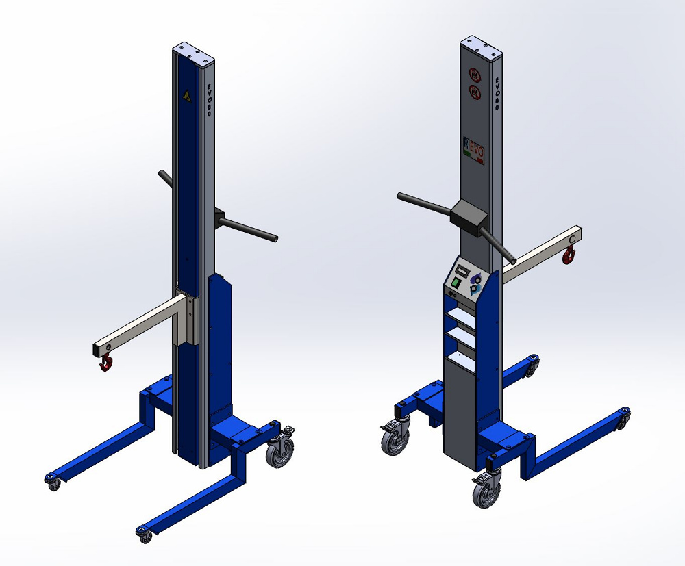 EVO80 CON GANCIO A TRALICCIO