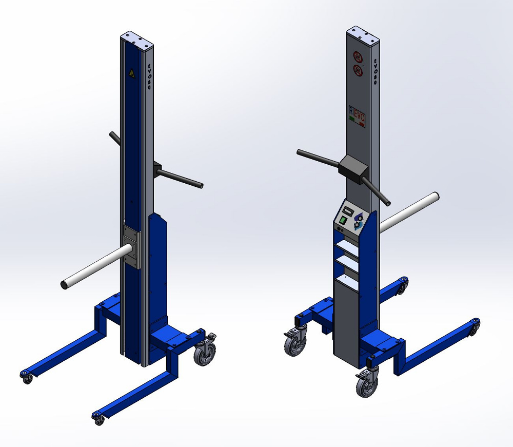 EVO80 CON TUBO PER BOBINE