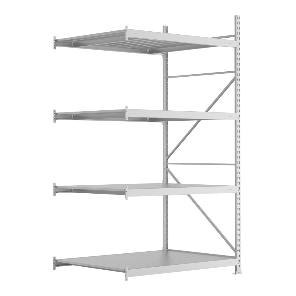 Weitspannregal Meta Mini Rack Anbauregal 2500x1400x1050mm ...