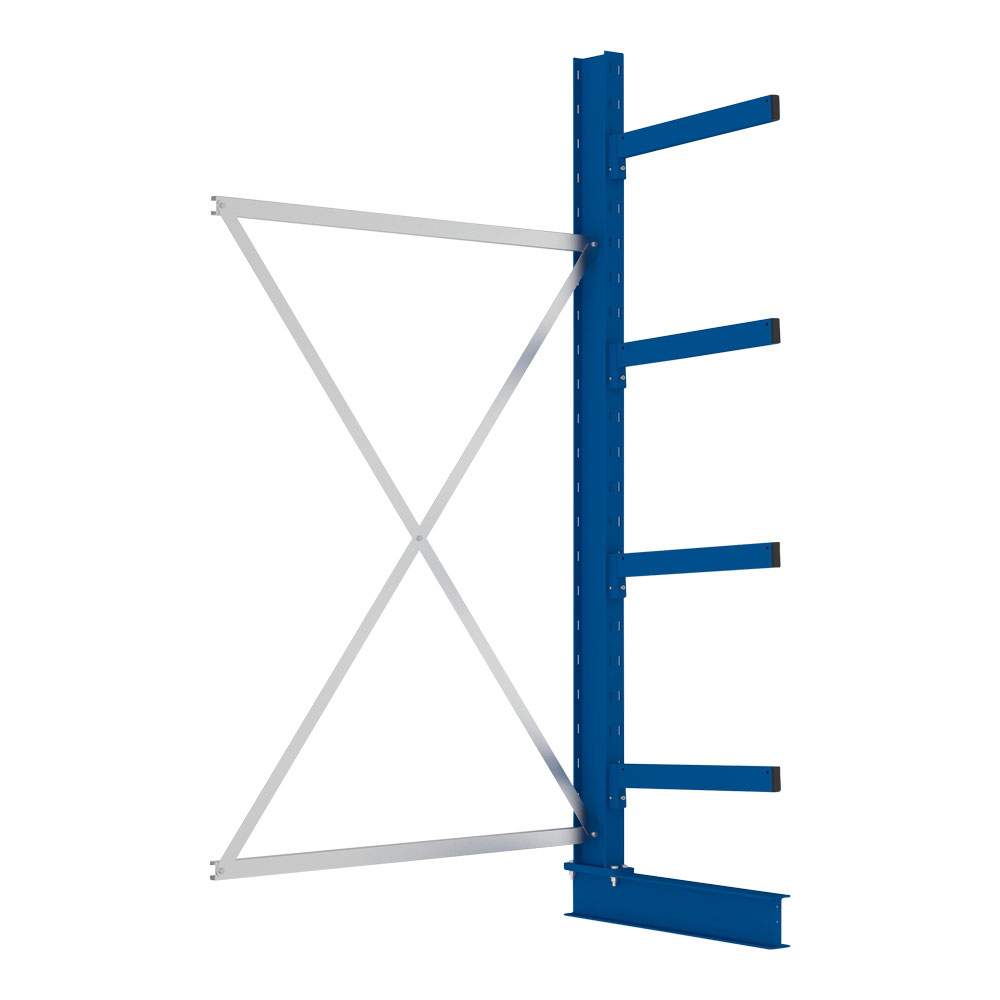 Kragarmregal Meta Multistrong M Anbauregal 2500x1330x600 mm