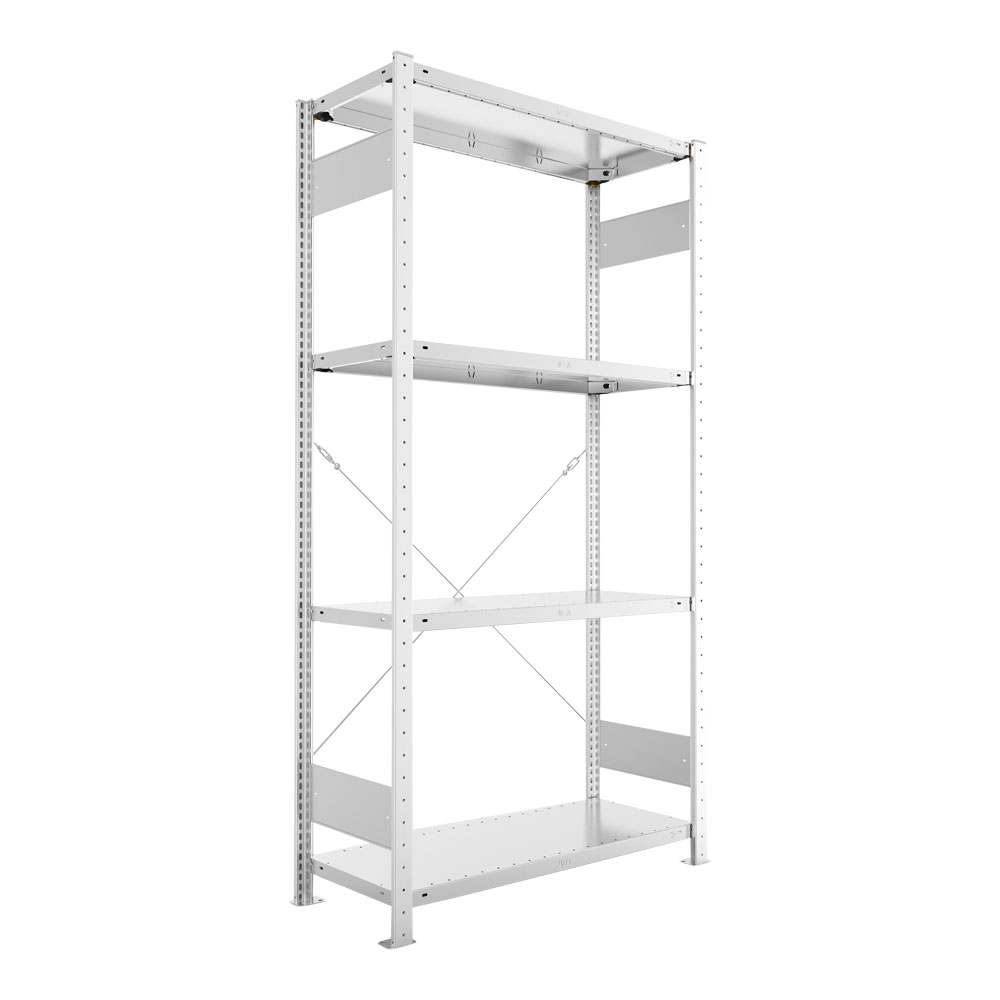 Scaffalatura GF Meta clip V150 200 x 100 x 60 cm Scaffalatura GF Meta clip V150 200 x 100 x 60 cm