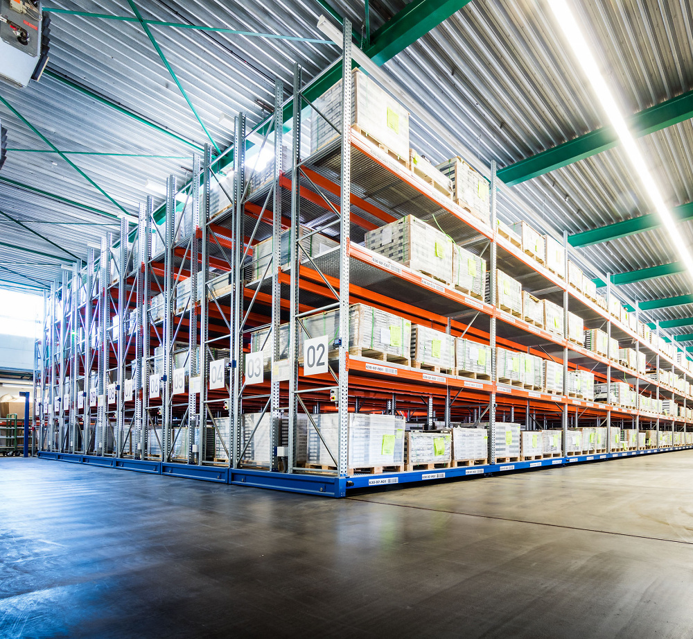 Paletten Verschieberegale