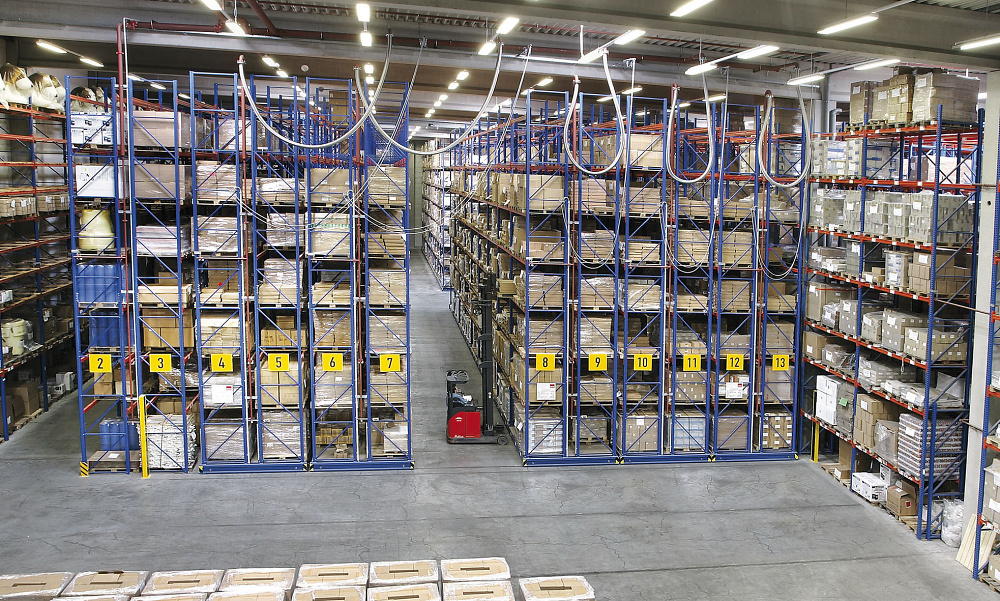 Paletten Verschieberegale