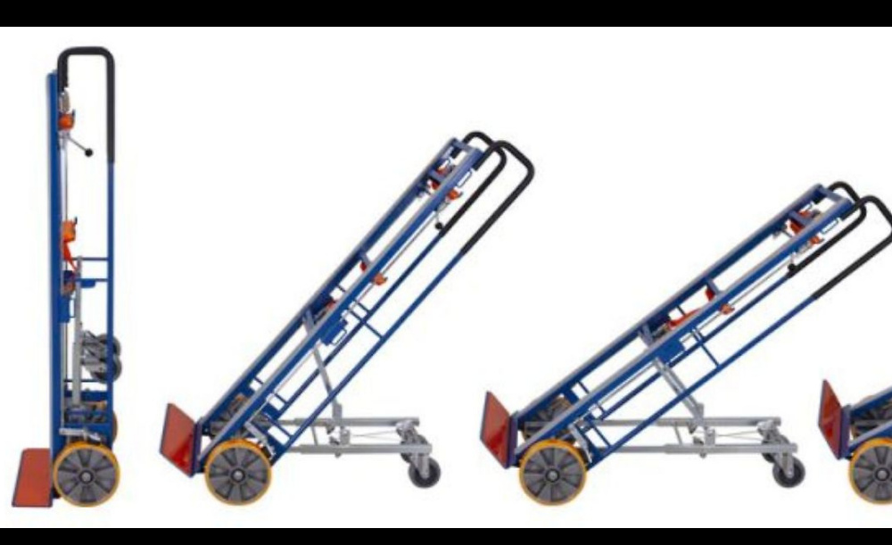 Chariot de marchandises encombrantes avec roues d&rsquo;entra&icirc;nement