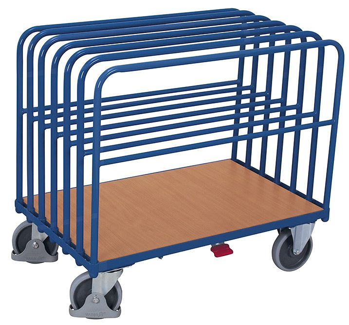 Rohrb&uuml;gelwagen mit 2 Rohrb&uuml;geln, Ladefl. 1073 x 640 mm,