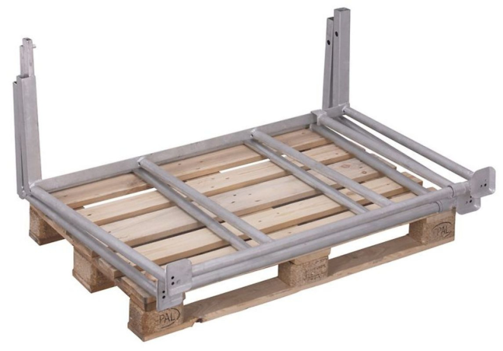 Rehausses palettes Typ 75, galvanis&eacute;