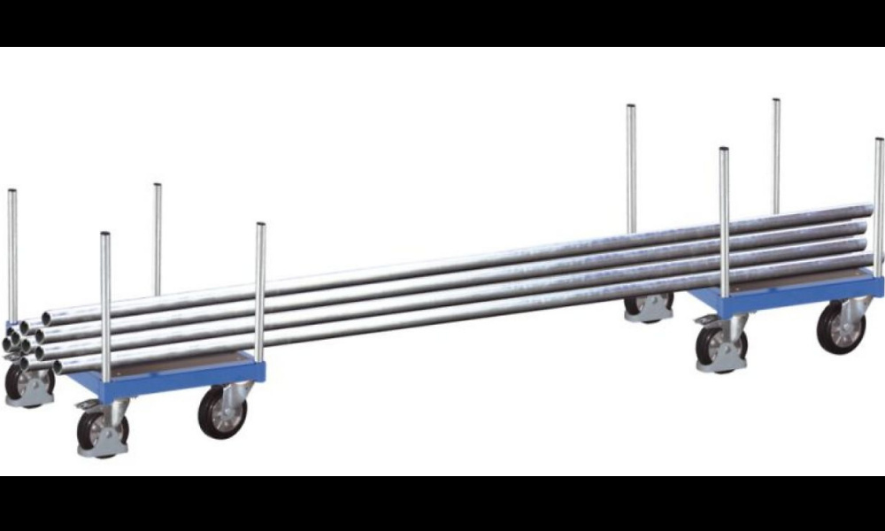 Chassis pour charges longues 700 x 700 mm, 4 tubes