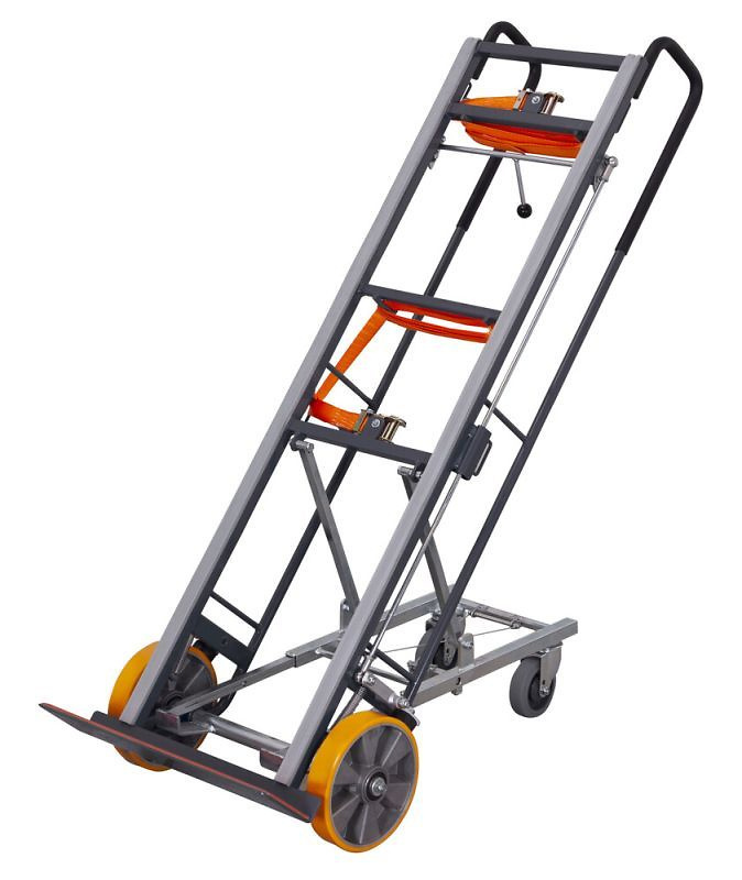 Chariot de marchandises encombrantes avec roues d&rsquo;entra&icirc;nement