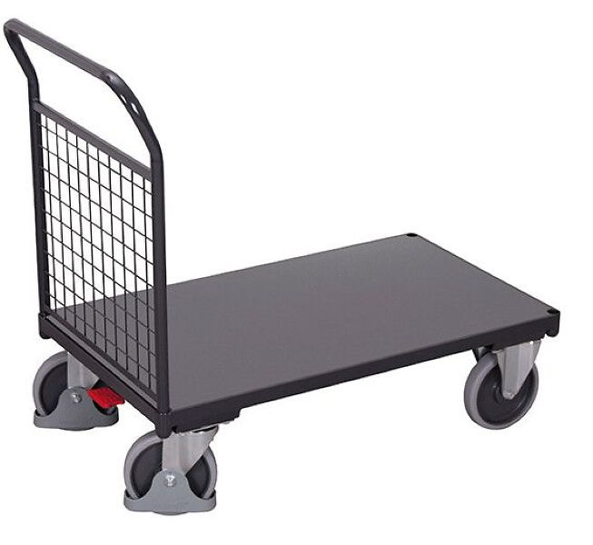 Chariot &agrave; dossier grillag&eacute;