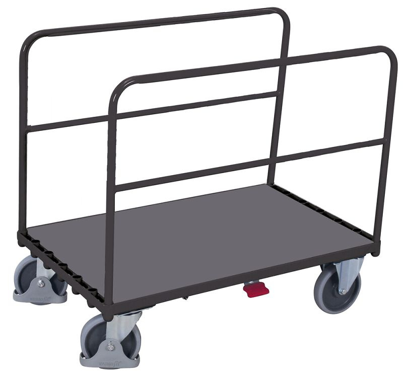 Rohrb&uuml;gelwagen mit 2 Rohrb&uuml;geln, Ladefl. 1073 x 640 mm,