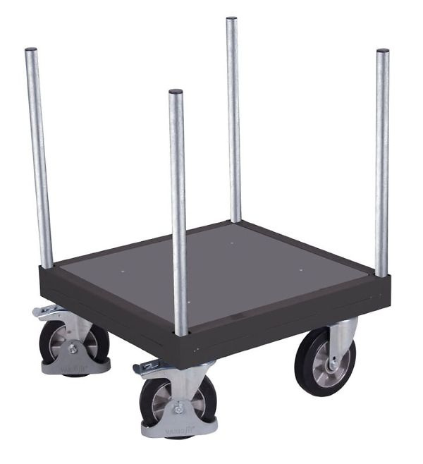 Chassis pour charges longues 700 x 700 mm, 4 tubes