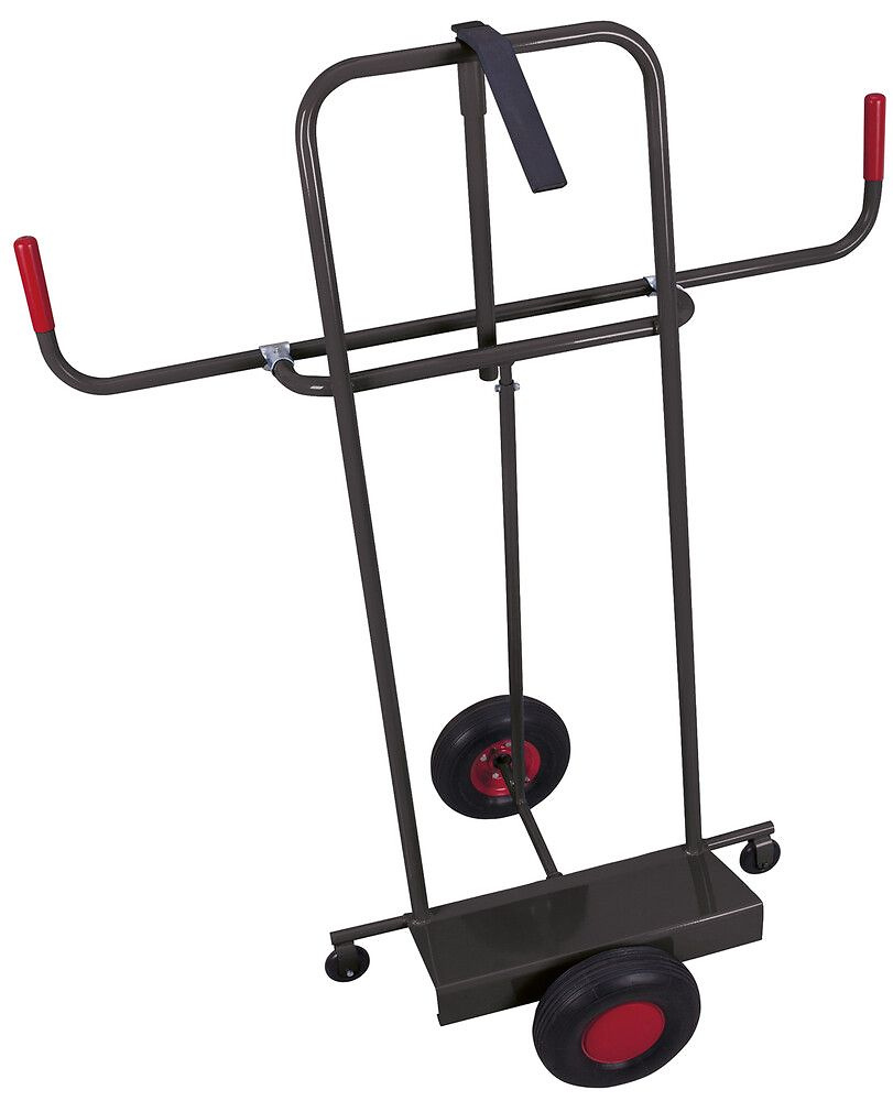 Plattenkarre mit Kippsicherung, Ladefl. 500 x 200 mm (BxT)