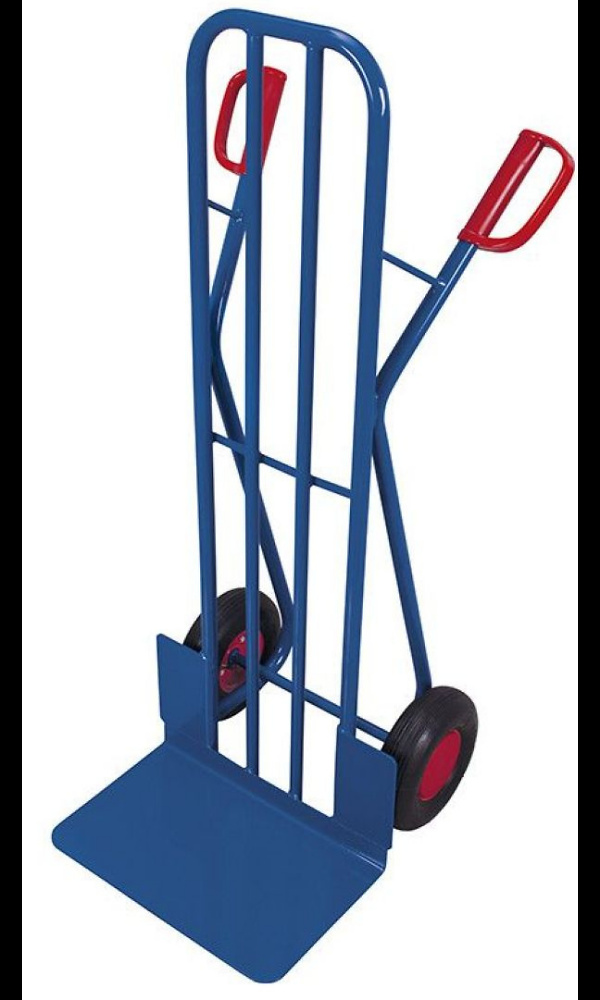 Diable acier, pelle 480 x 300 mm (LxP), hauteur 1300 mm