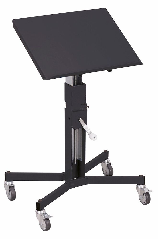 Materialst&auml;nder mit Handkurbel h&ouml;henverstellbar 655-1045 mm