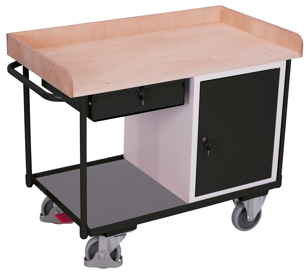 Werkstattwagen mit 2 Ladefl&auml;chen