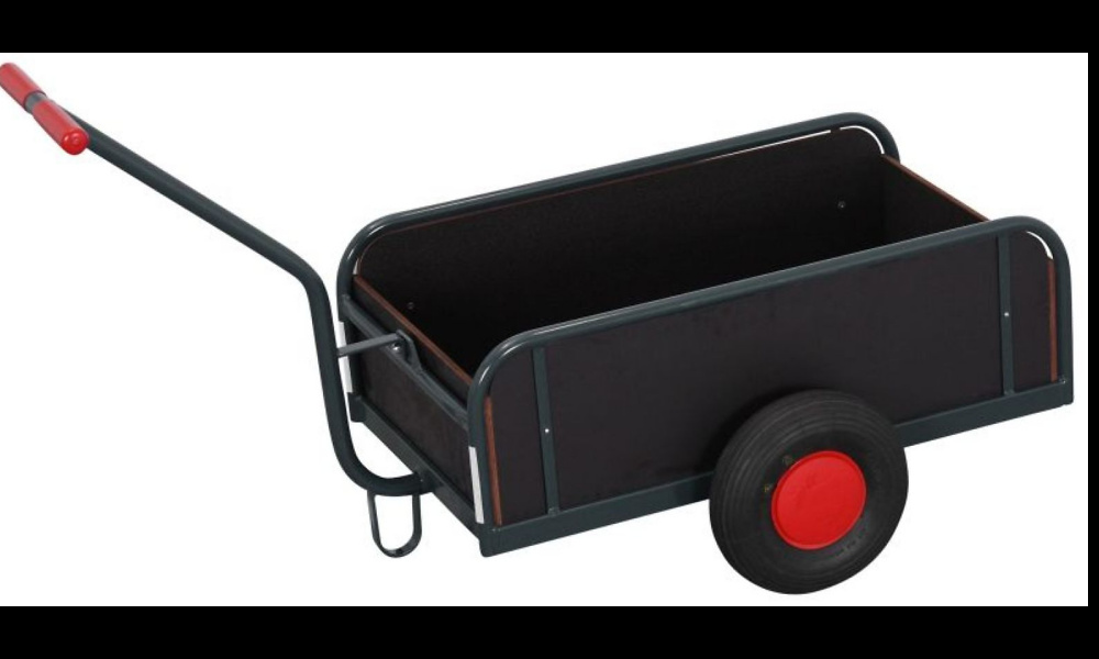 Charette &agrave; bras, Plateforme 765 x 435 mm, charge 200 kg,
